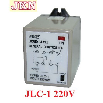 Relay Mực Nước hiệu JKN mã  JLC-1 220V + Đế