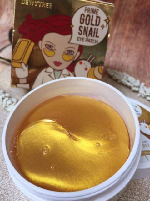 Mặt nạ mắt DewyTree Prime Gold Snail Eye Patch.