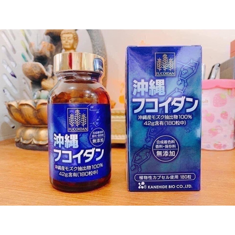 Viên uống tảo Okinawa FUKOIDAN xanh 180 viên-[Hàng Nhật Nội Địa]