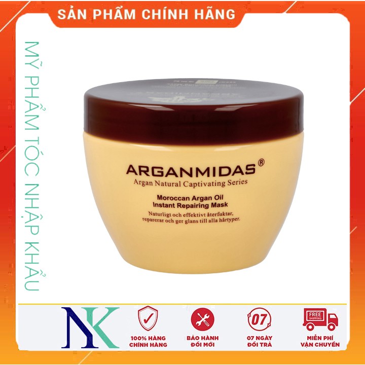 HẤP DẦU PHỤC HỒI TÓC ARGANMIDAS ARGAN OIL 300ML