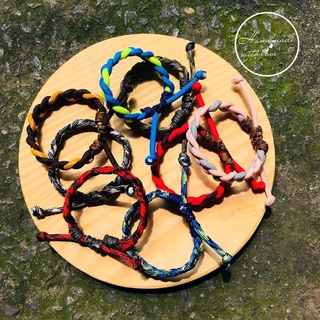 Vòng tay paracord sinh tồn Rasta