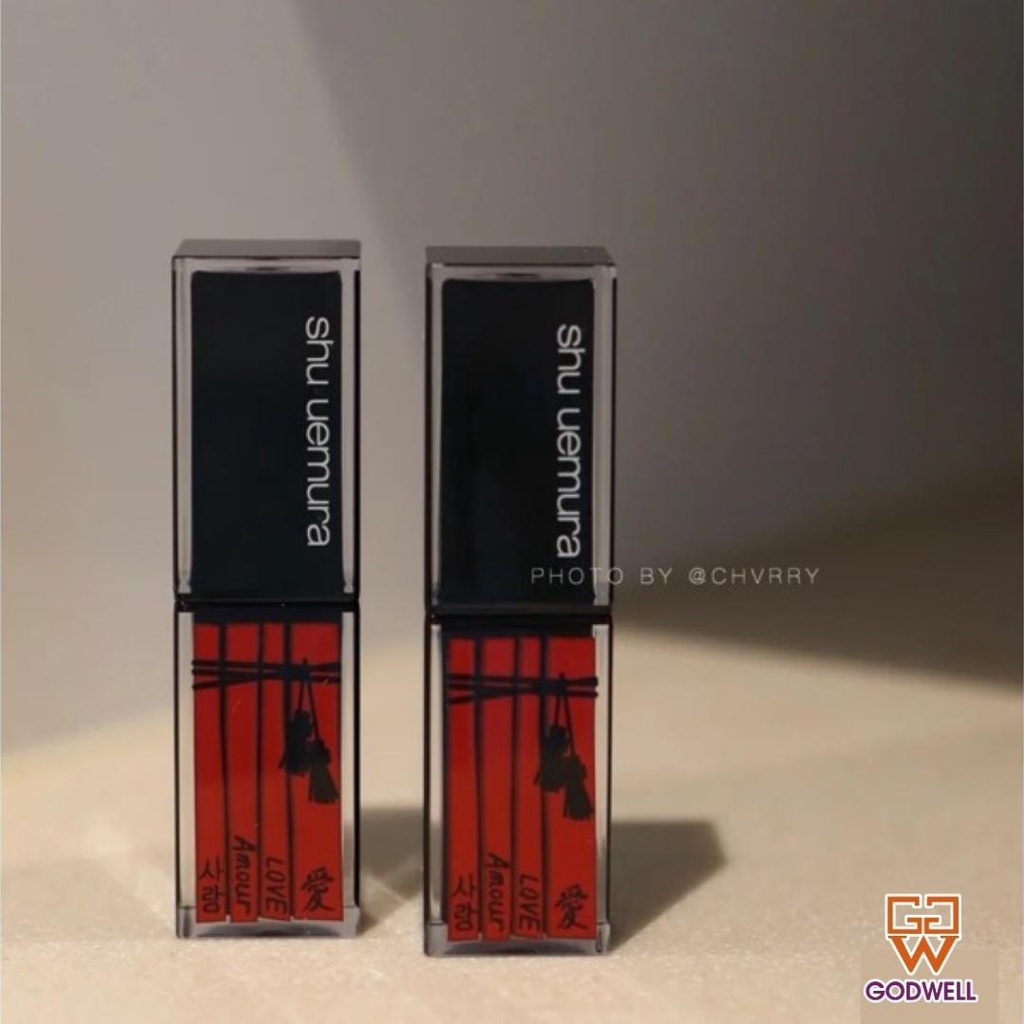 [SHU UEMURA] SON SHU UEMURA LOVE AMOUR ROUGE UNLIMITED MATTE LIPSTICK M RD 163