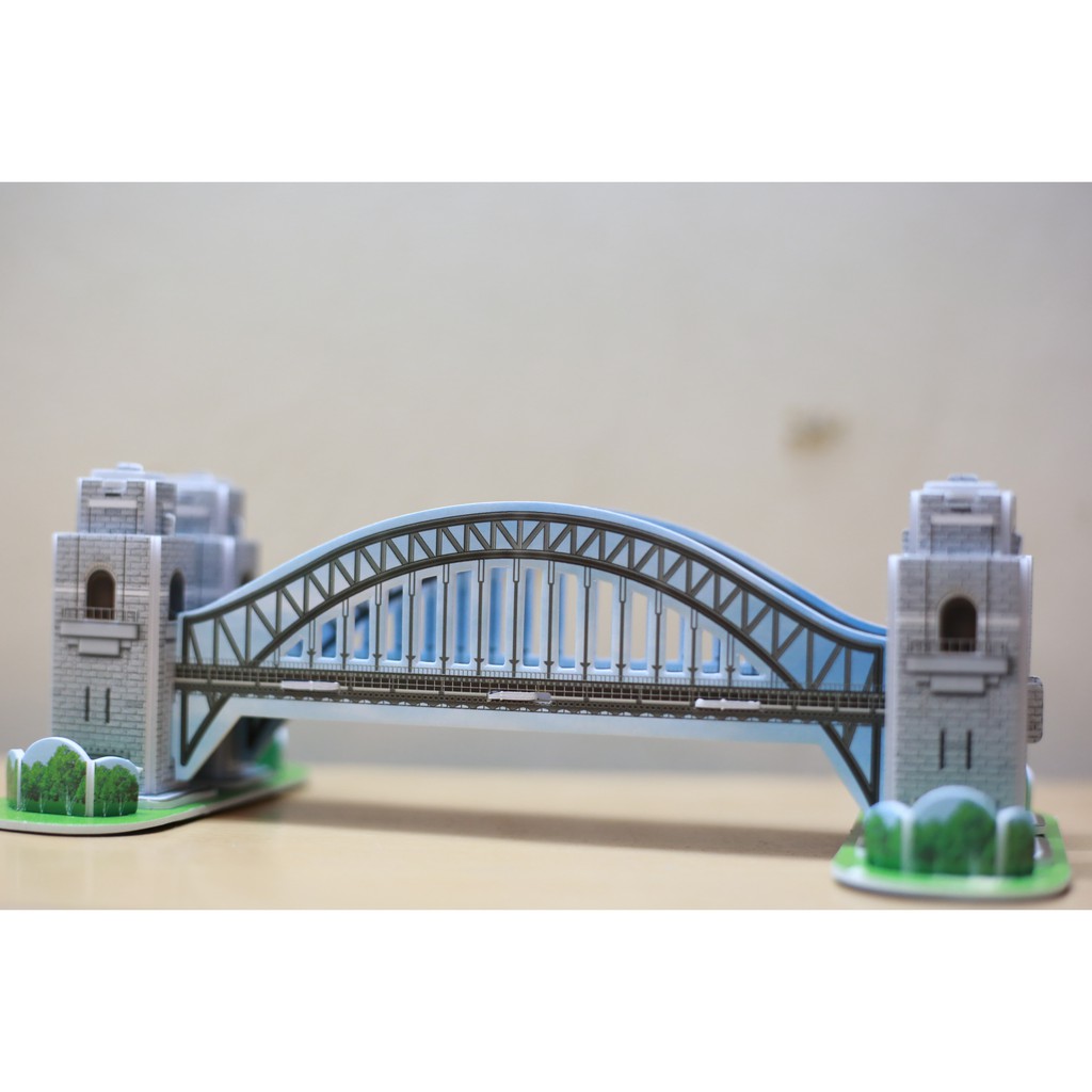 Mô hình lắp ghép 3D Cubic Fun - Cầu Sydney Harbour