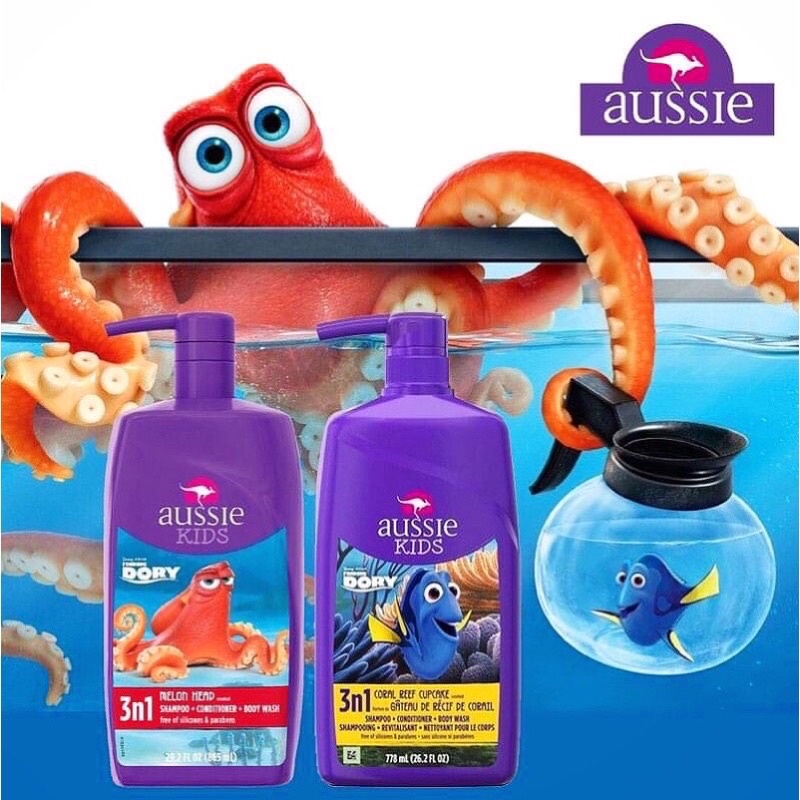 Sữa Tắm 3 In 1 Aussie Kids 778ml Mỹ