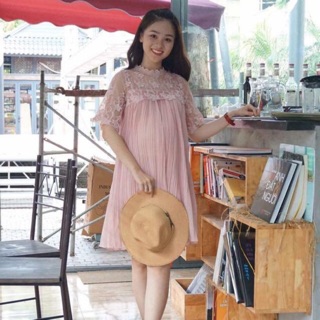 Váy ren tay lỡ
