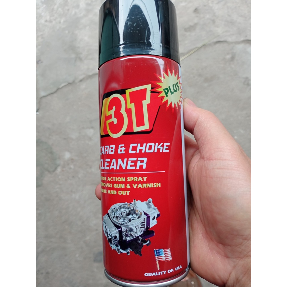 Xịt Chế Lạc Đà 3T Hàng Nhập Khẩu Chính Hãng Cao Cấp,Chai xịt vệ sinh bình xăng con, kim phun, bướm ga, họng ga 450ml