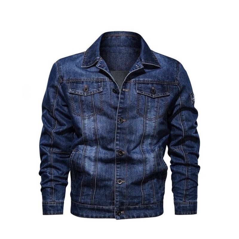 Áo Khoác Jean Nam Cao Cấp Hải Triêu 012
