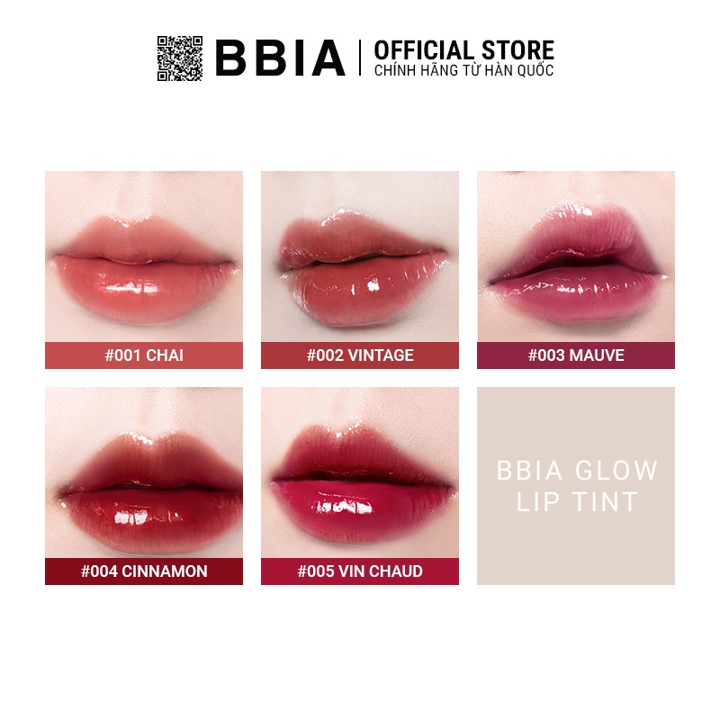 (CÓ BILL) Son bóng BBIA Glow lip tint 3.2g