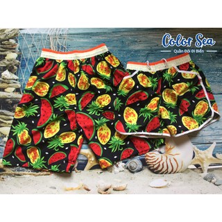 Quần Dưa Hấu Dứa đi biển Cực Đẹp