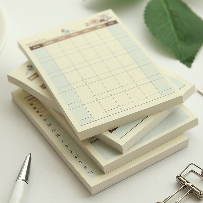 Giấy ghi chú thiết kế sáng tạo tiện dụng cho văn phòng/trường học