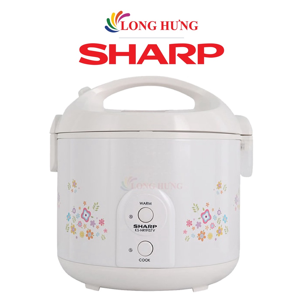 [Mã ELHADEV giảm 4% đơn 300K] Nồi cơm điện nắp gài Sharp 1.8 lít KS-NR191STV - Hàng chính hãng