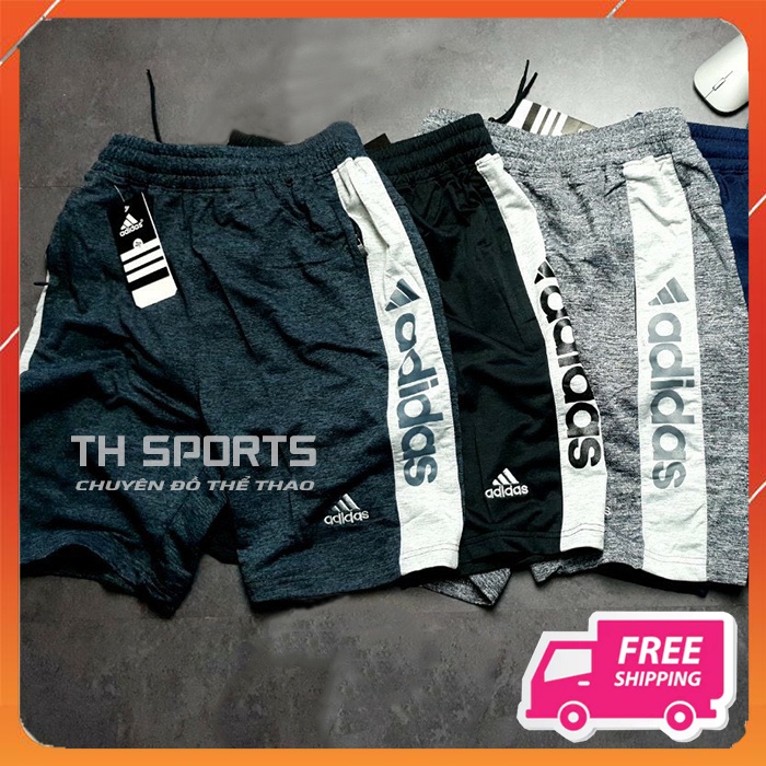 Quần Thể Thao Nam Chất Lượng Cao, Quần Tập Gym Nam Cao Cấp Chất Thun Cotton 2 Da Co Dãn Kiểu Dáng Thể Thao - TH Sports