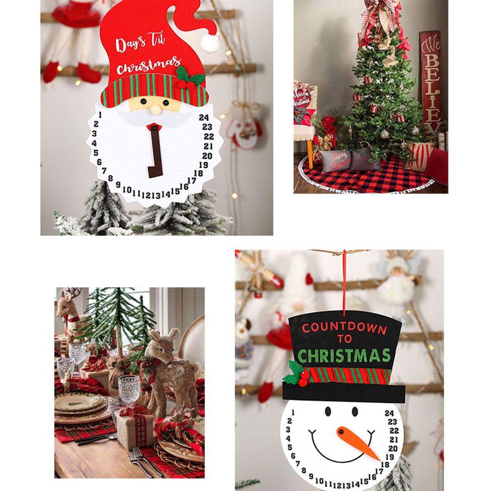 Lịch Đếm Ngược Treo Tường Hình Người Tuyết