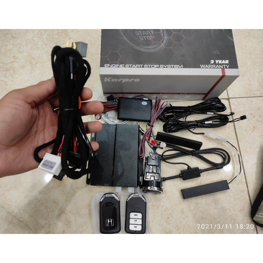 Chìa Khóa Smile Car - Chìa Khóa Thông Minh Smart Key Honda Brio Chính Hãng Karpro Có Kỹ Thuật Hướng Hẫn Lắp Đặt