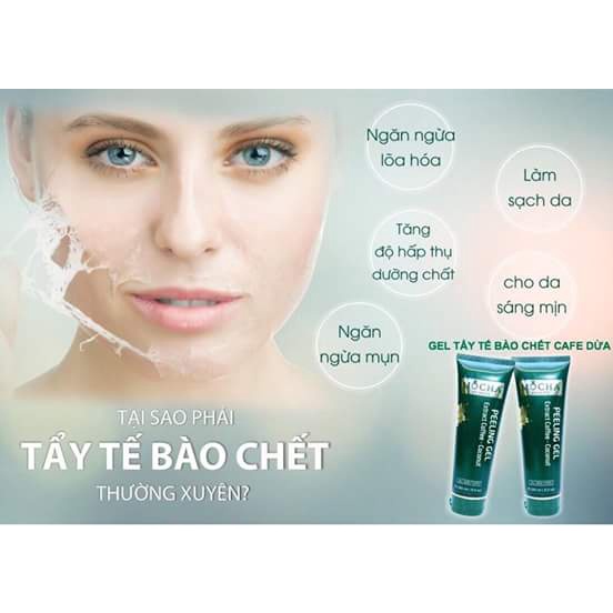 GEL TẨY TẾ BÀO CHẾT MOCHA CHÍNH HÃNG 100%