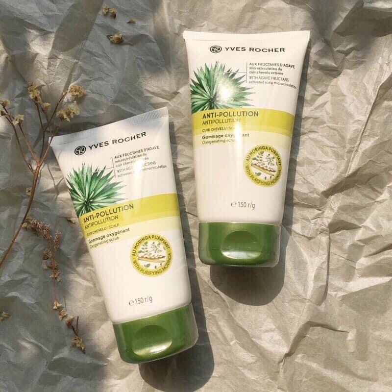 Tẩy Da Chết Da Đầu Yves Rocher Anti - Pollution Antipollution Detox Scrub Scalp | BigBuy360 - bigbuy360.vn