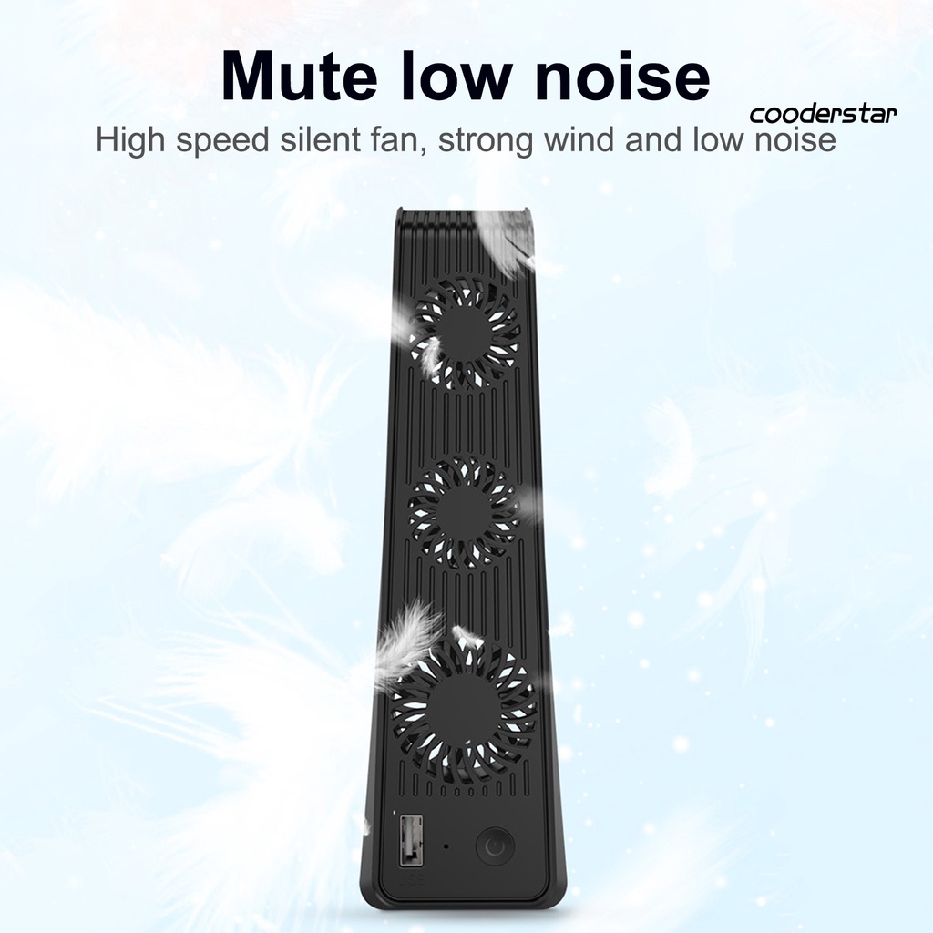 Quạt tản nhiệt YX-PJ 3 quạt nhỏ cổng kết nối USB tiện dụng cho máy chơi game PS5