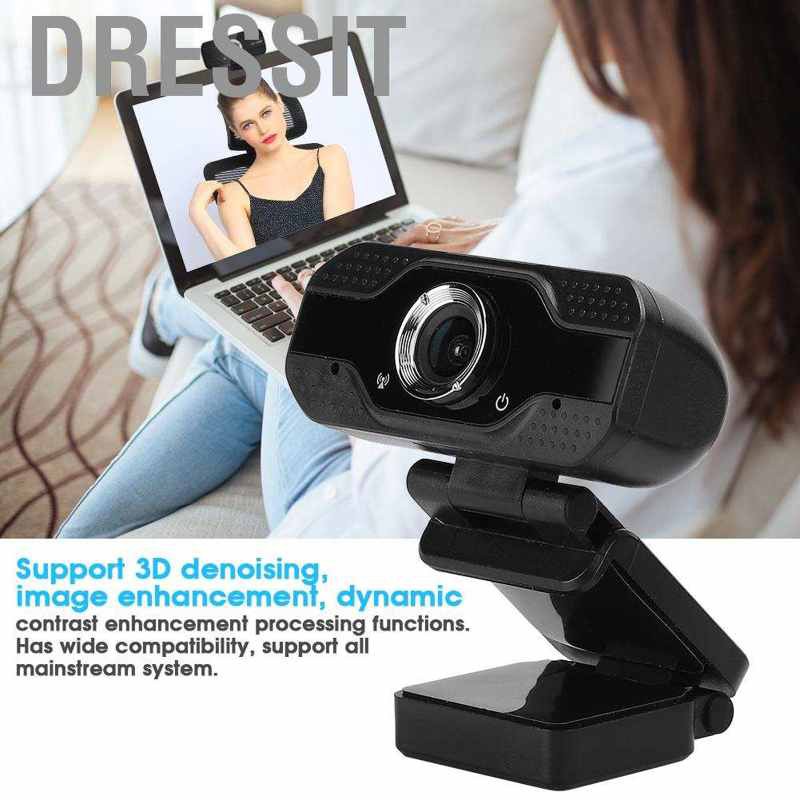 PC Webcam 2mp Usb 3d Có Mic 1920x1080p 30fps Cho Máy Tính | BigBuy360 - bigbuy360.vn