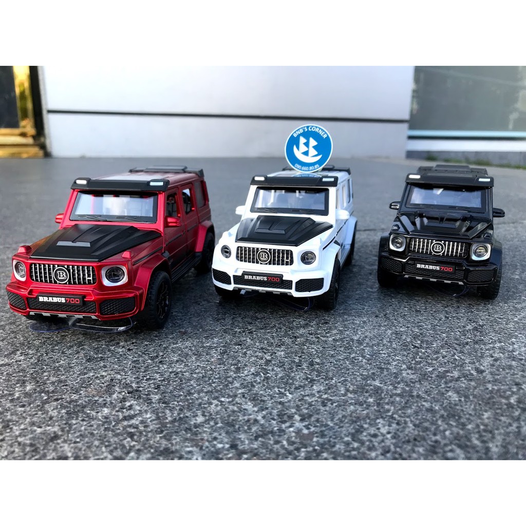 Xe mô hình 1:32 Mercedes-Benz Brabus G700 hãng Double Horses