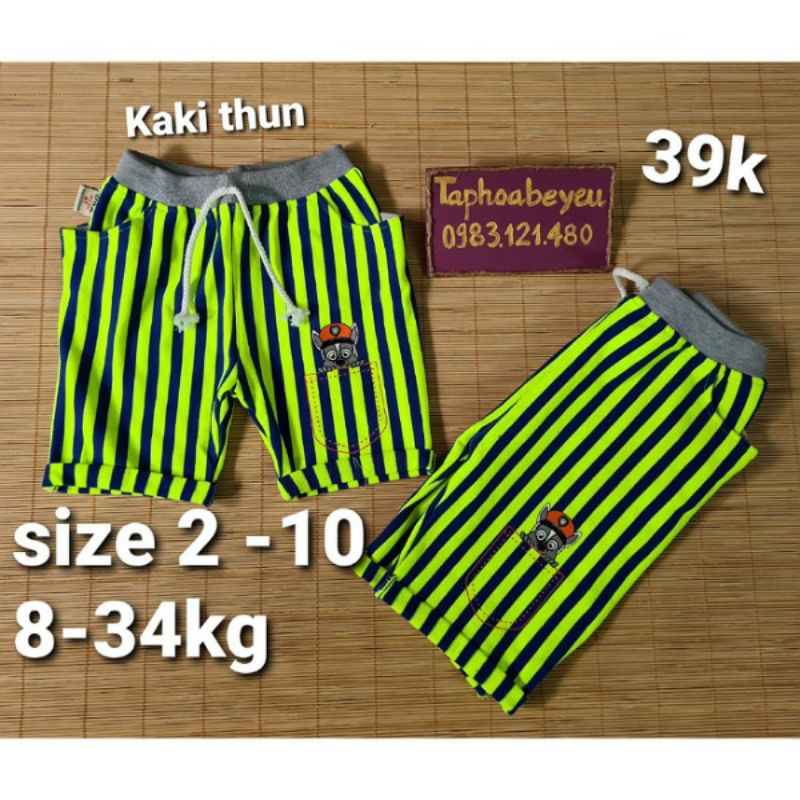 Quần thun bé trai siêu đẹp 8 - 34kg , size 2 -10