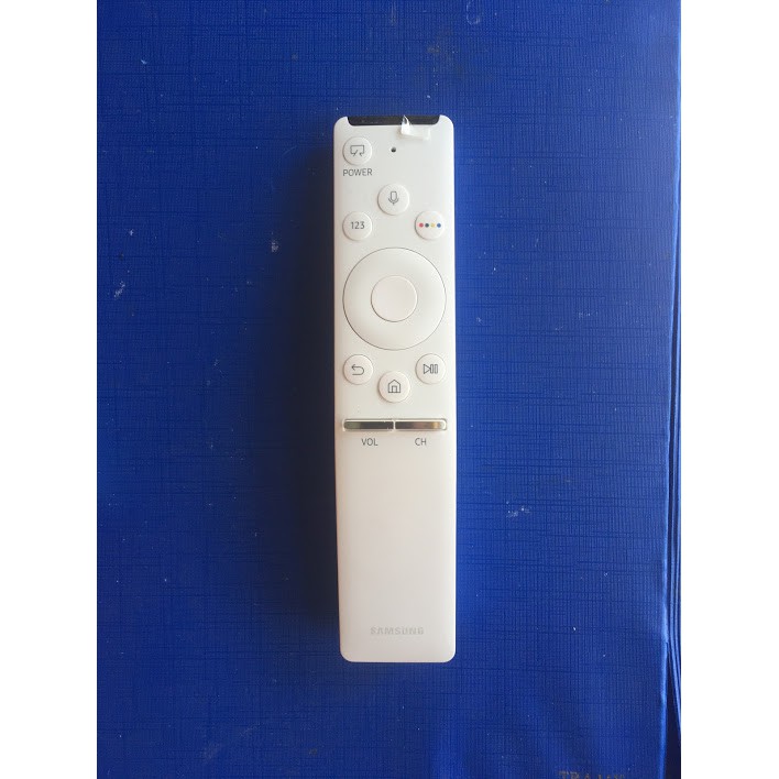 Remote Điều Khiển TiVi Samsung giọng nói 2019 màu trắng tương thích được tất cả các dòng Q65R, RU8000, RU7400, RU7300