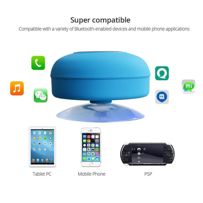 Loa Bluetooth Dán Tường Hình Tròn Chống Nước