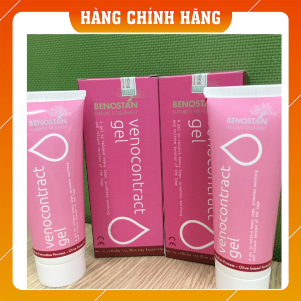 Venocontract Gel-Hỗ trợ điều trị các triệu chứng phổ biến do suy giãn tĩnh mạch, Vớ Giãn Tĩnh mạch, Gối