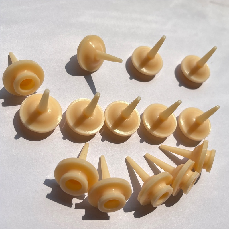 Núm vú Silicone cho thú cưng uống sữa size S dành cho chó mèo thỏ sơ sinh kèm xilanh bơm 1 - 10 ml