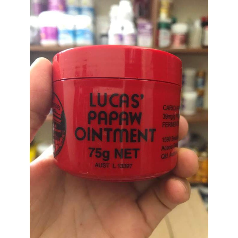 KEM ĐA NĂNG ÚC LUCAS PAPAW OINTMENT 75G NHẬP KHẨU CHÍNH HÃNG