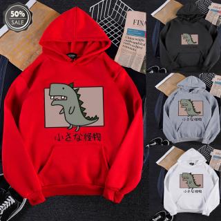 Áo Hoodie Dài Tay In Hình Khủng Long Dễ Thương Cho Bé