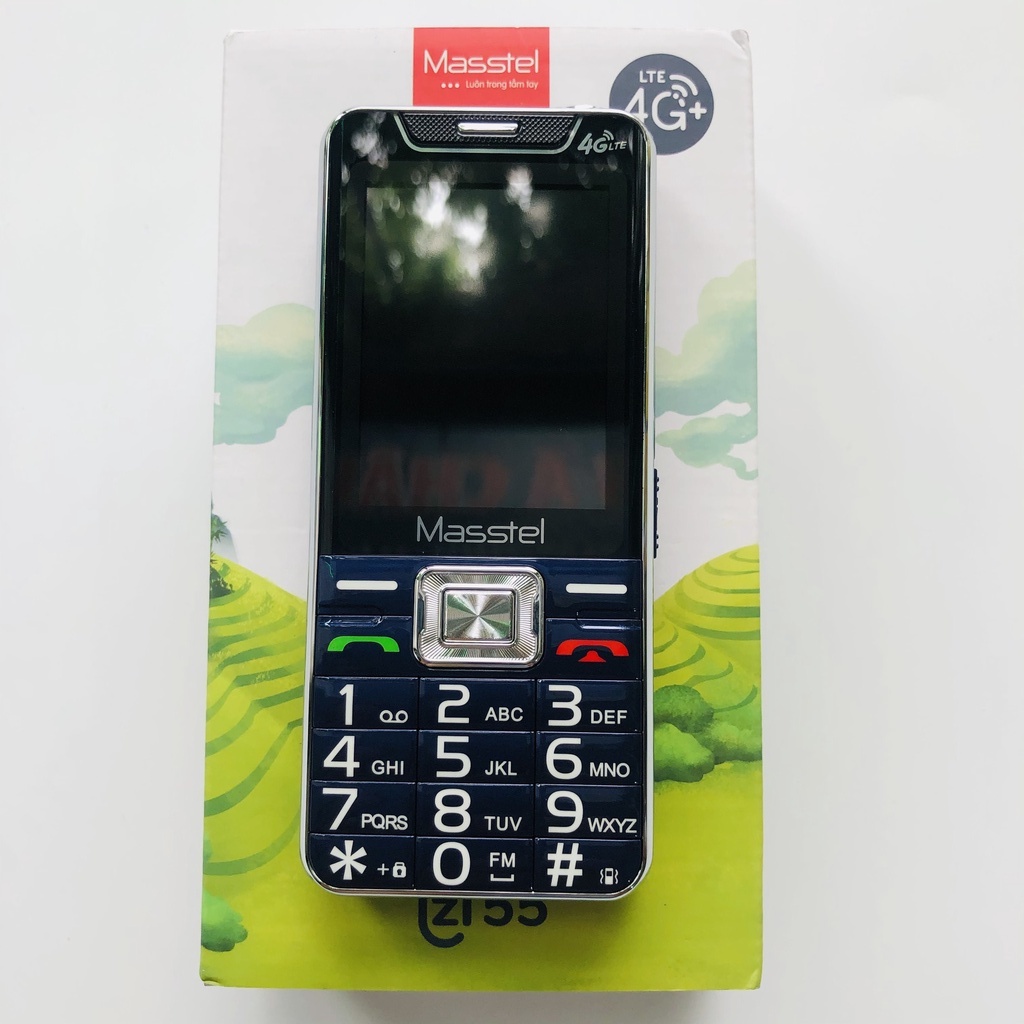 Điện thoại Masstel IZI 55 4G - Chữ To , Loa To, Điện Thoại Dành Cho Người Già