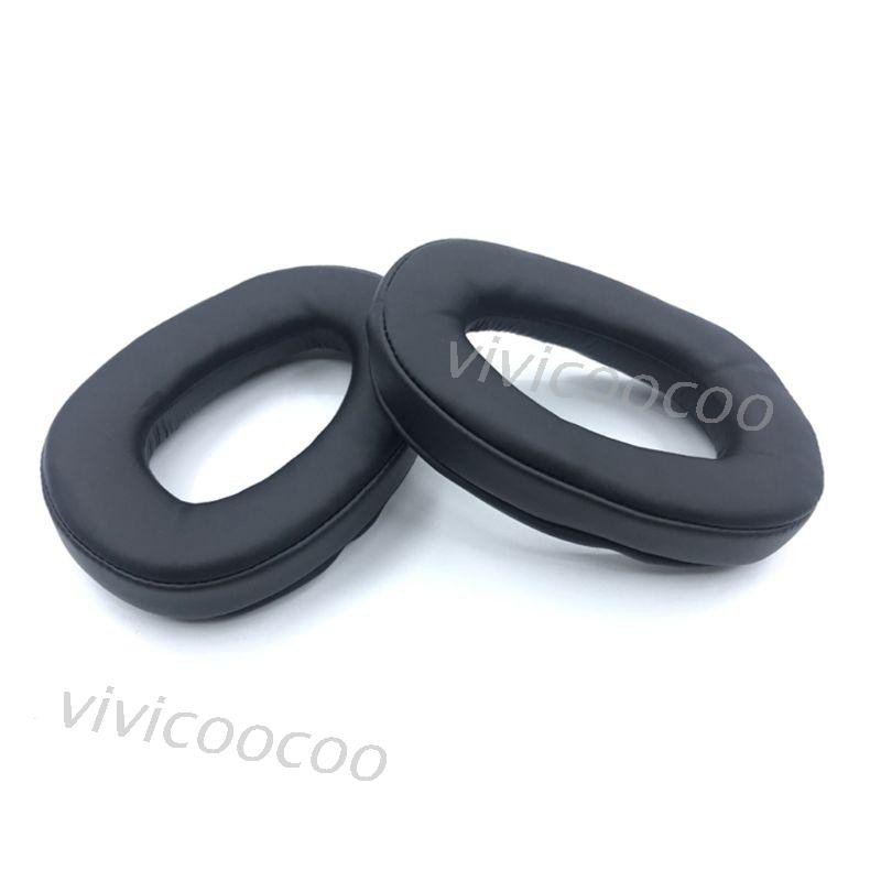 1 Cặp Đệm Tai Nghe Bằng Da Thay Thế Cho Tai Nghe Sennheiser Gsp300 Gsp 301 302 303 Gssp350