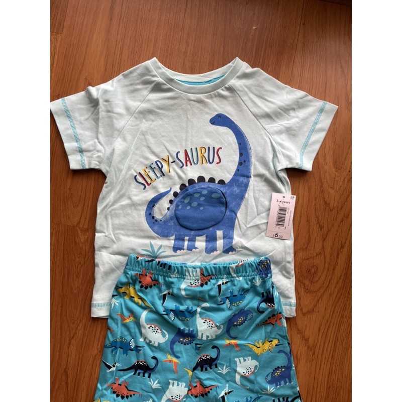 set bộ pyjama bé trai Matalan auth size 1-5y