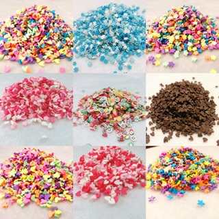 1kg cốm trang trí slime