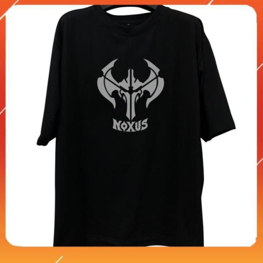 BST Áo thun unisex logo Noxus phản quang