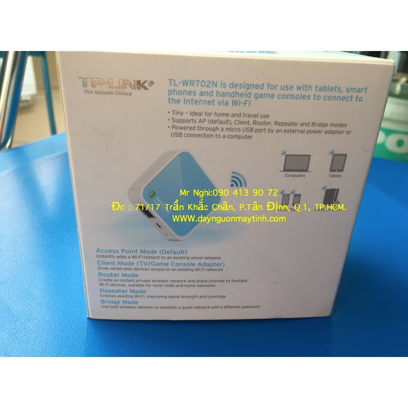 Thiết Bị Phát Sóng Wifi TP-Link TL-WR702N hàng chính hãng | BigBuy360 - bigbuy360.vn