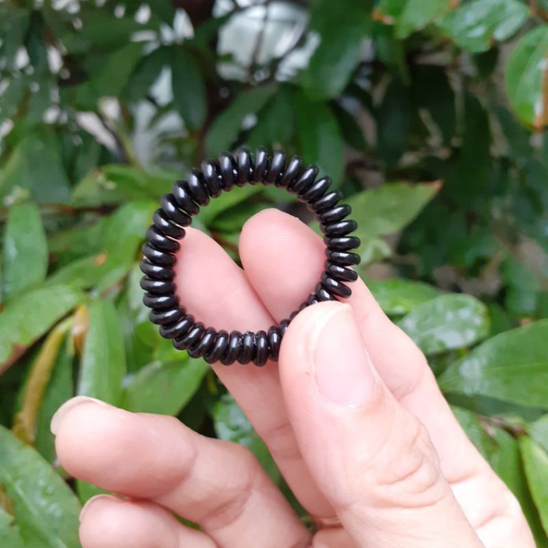 Combo 10 Lò xo cột tóc màu đen bản nhí