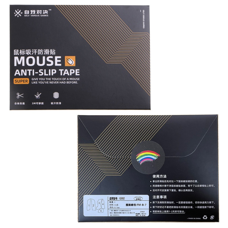 Miếng Dán Viền Chuột 13x10mm Chống Trượt Chống Mồ Hôi Cho logitech G502