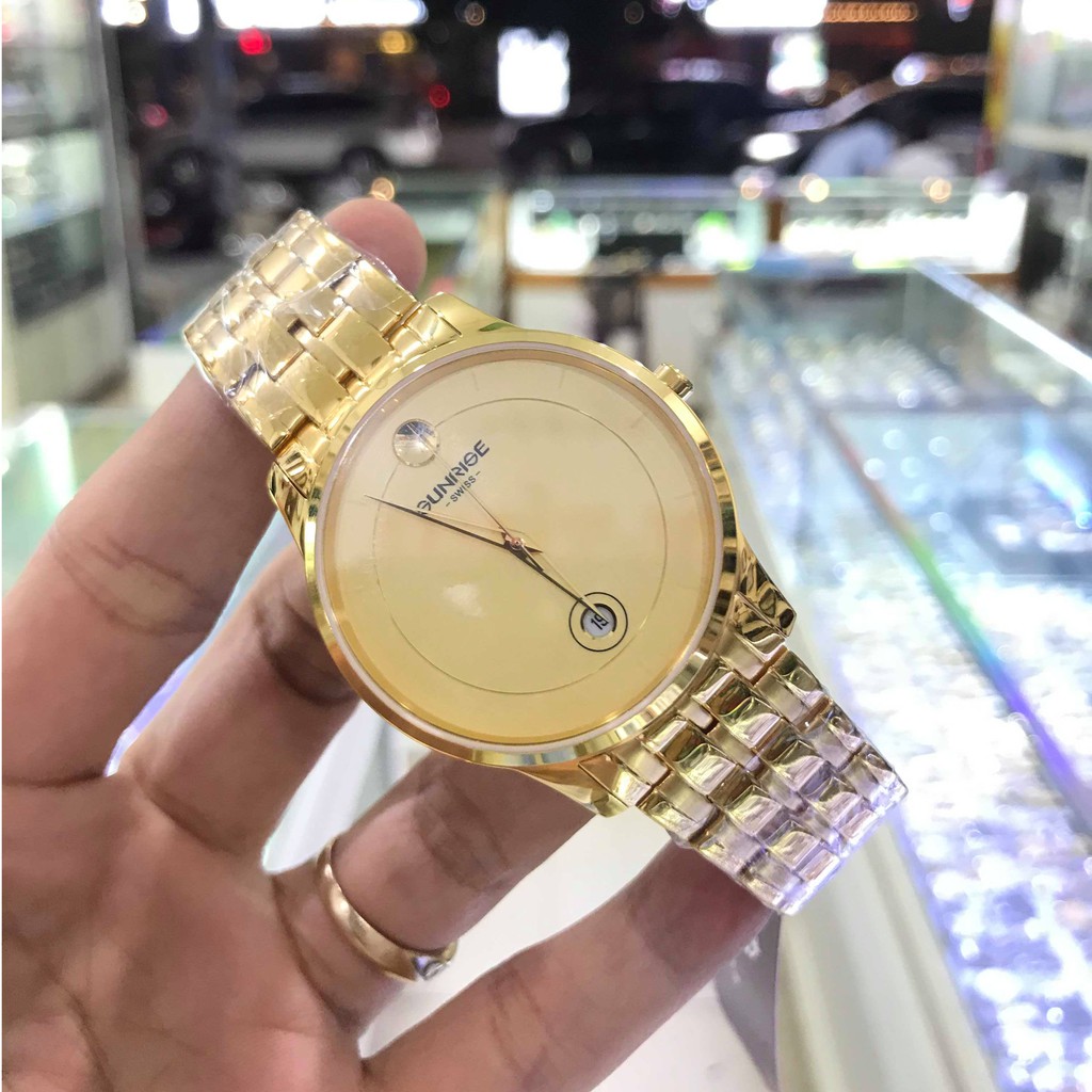 Đồng hồ Nam ♥️FREESHIP♥️ Model SUNRISE 1138SB full hộp thẻ chính hãng, kính sapphire chống xước chống nước tốt