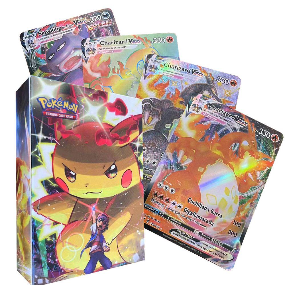 Đồ chơi thẻ pokemon DARON TAG TEAM GX VMAX mới hiệu ứng 3 chiều phù hợp làm quà tặng cho trẻ em