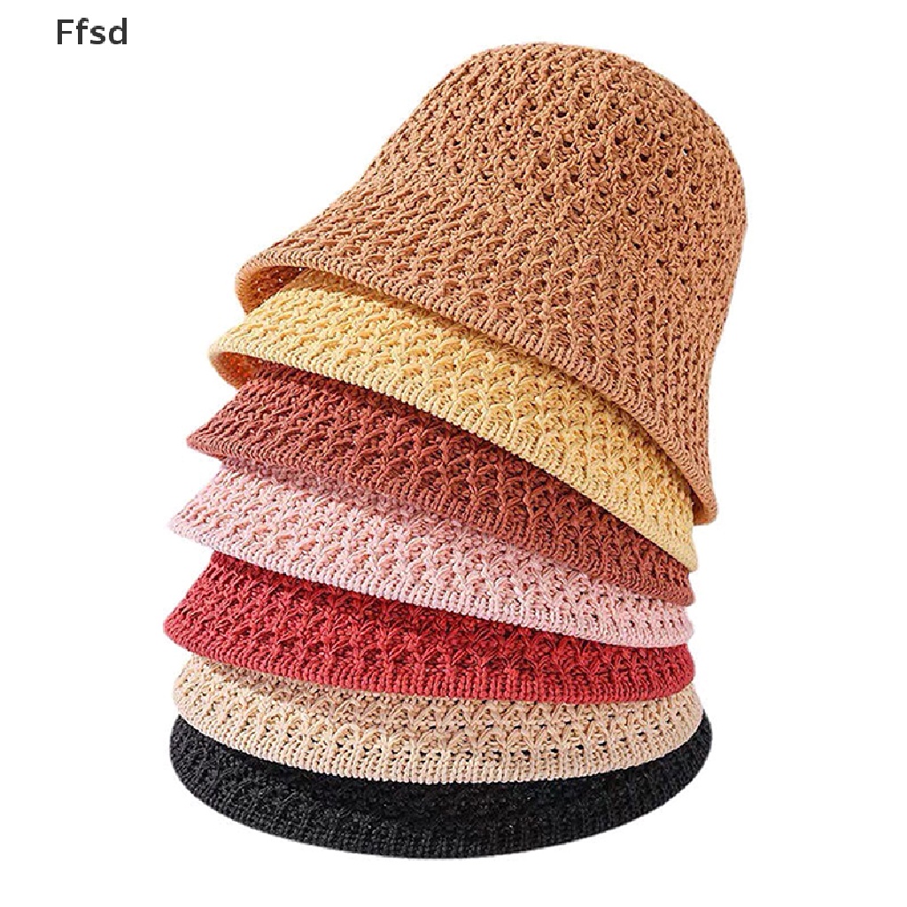 Mũ tai bèo đan sợi mềm handmade thu gọn được thời trang mùa hè