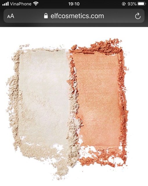 Phấn highlight phấn bắt sáng e.l.f ELF Primastic Holographic Highlighting Duo màu Siren Call