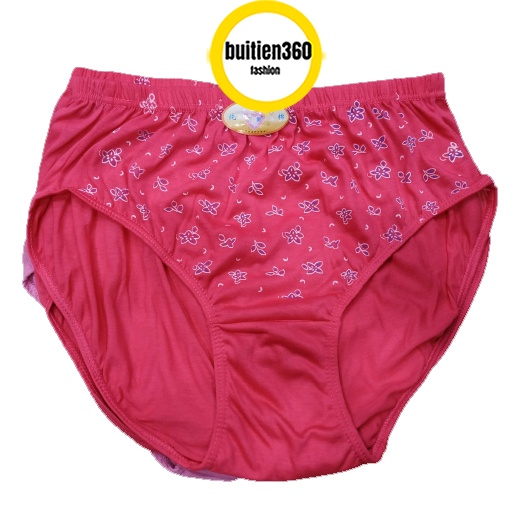 Quần lót bà già cạp cao big size 3XL QBGT cho người già người béo mập 60kg 70kg 80kg 90kg; bikini