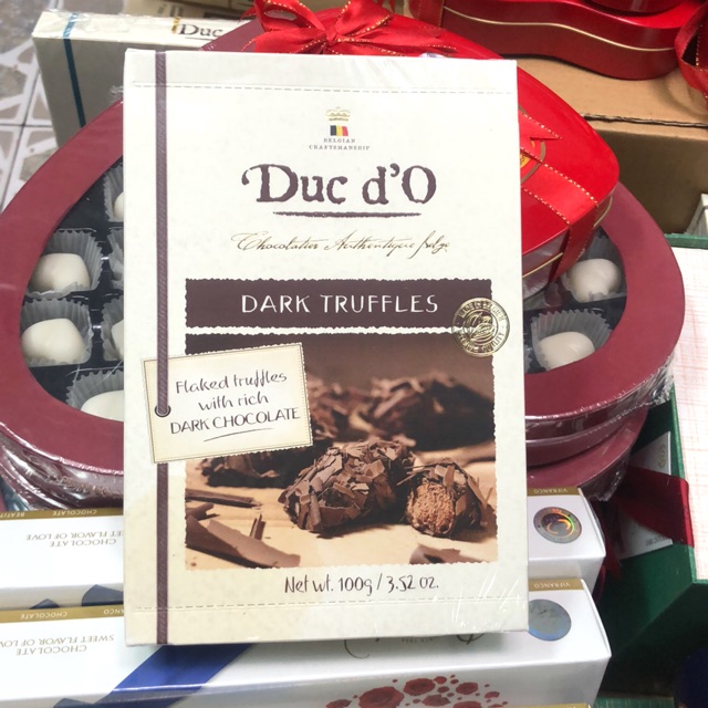 Socola Valentine Duc d’O dark truffles