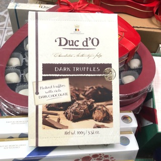 Socola Valentine Duc d’O dark truffles