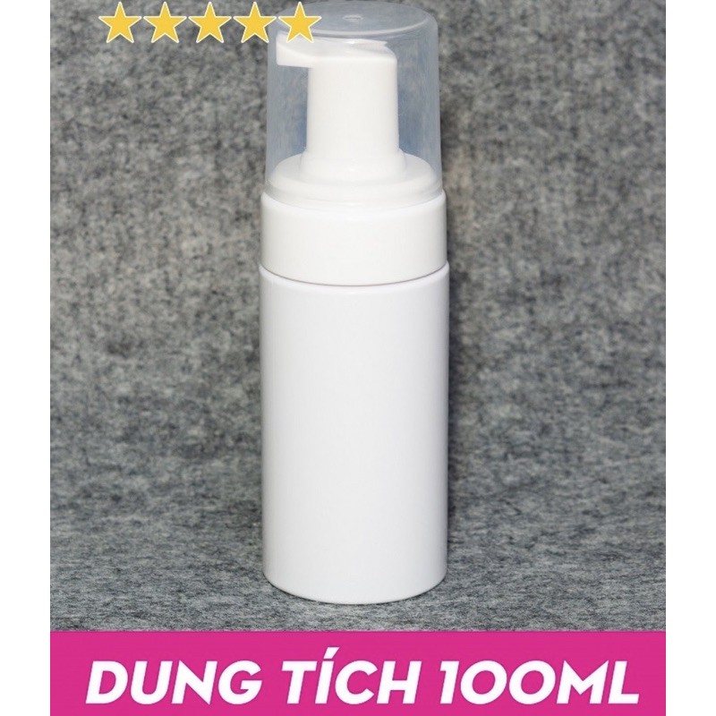 chai PET đụng nước vệ sinh mi 100 ml-150 ml - dụng cụ nối mi | BigBuy360 - bigbuy360.vn
