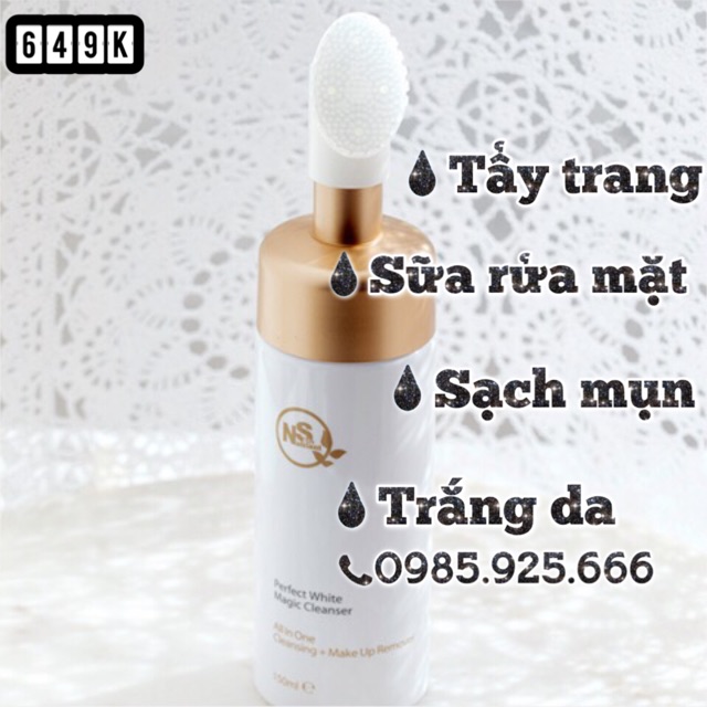 skin nutrient perfect white magic cleanser