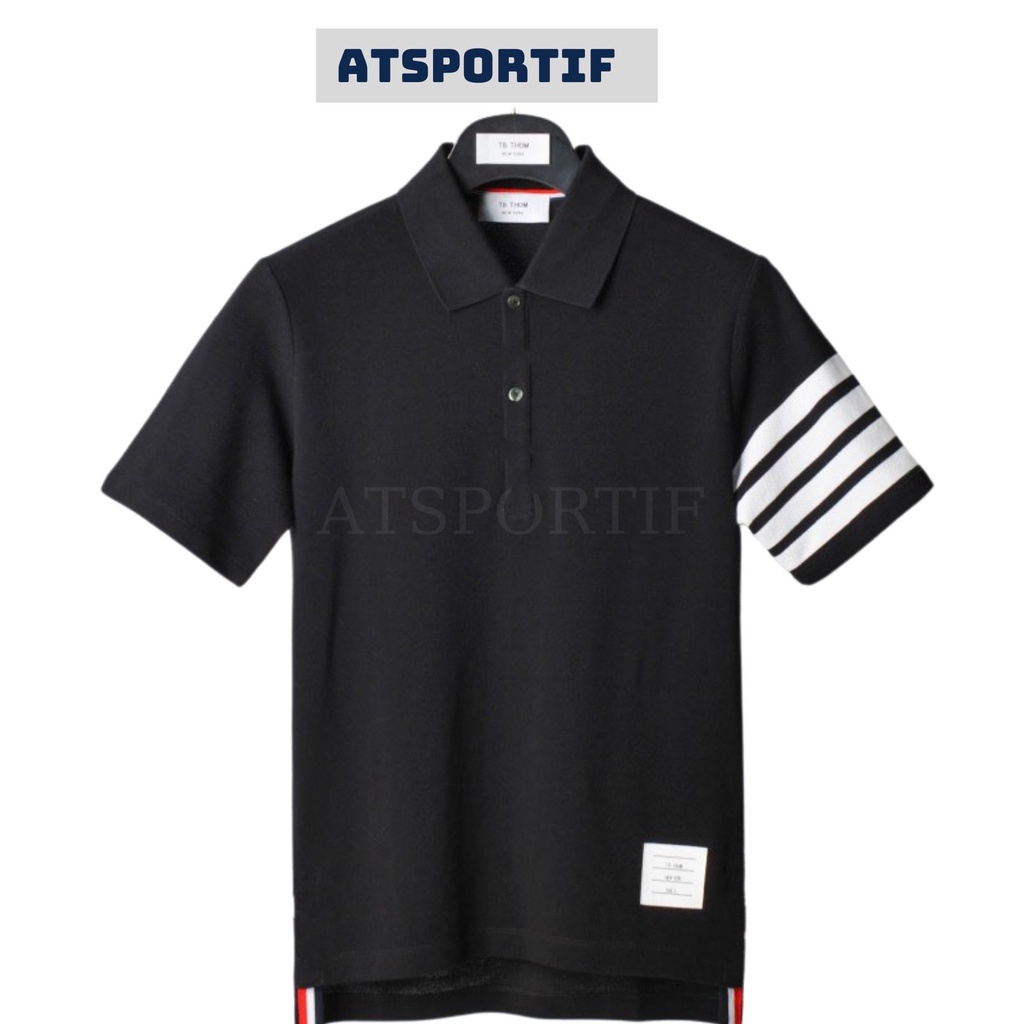 Áo polo nam nữ ép vạch tay phản quang thom áo thun có cổ hot trend 2022 chất vải gai sần cá sấu thoáng mát - AT SPORTIF