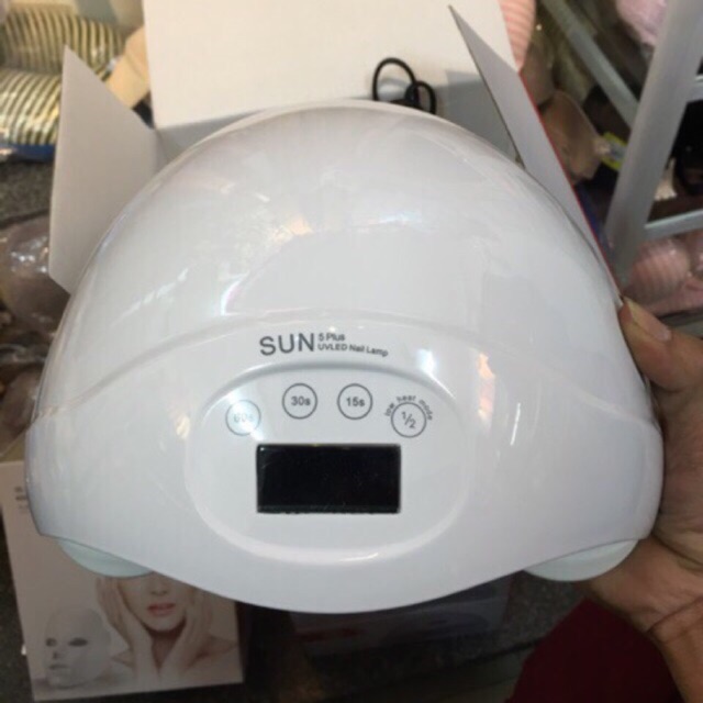 [[SPA HN]] Máy Sấy Gel Sun 5 PLus 48W UV/LED Chính Hãng - Bảo Hành 6 Tháng