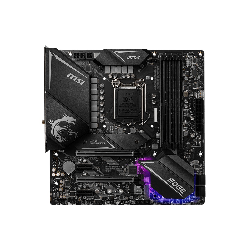 Bo Mạch Chủ Mainboard MSI MPG Z490M GAMING EDGE WIFI - Hàng Chính Hãng